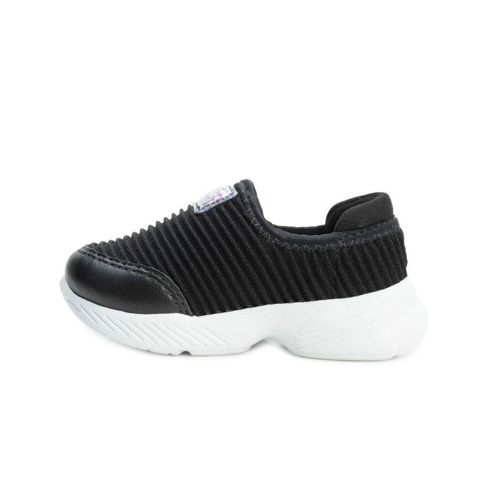 Tênis Slip On Molekinha Baby MK23-27092 Preto 2