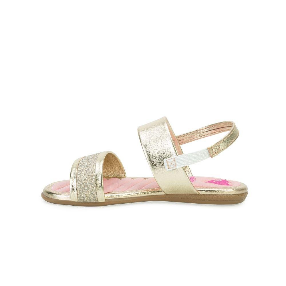 Sandália Molekinha MK23-21126 Dourado 2
