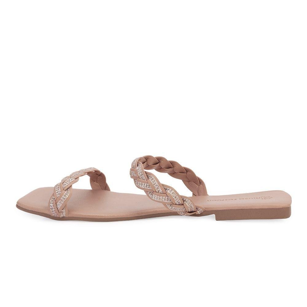 Rasteira Musa Fashion MF23-41207 Bege 2