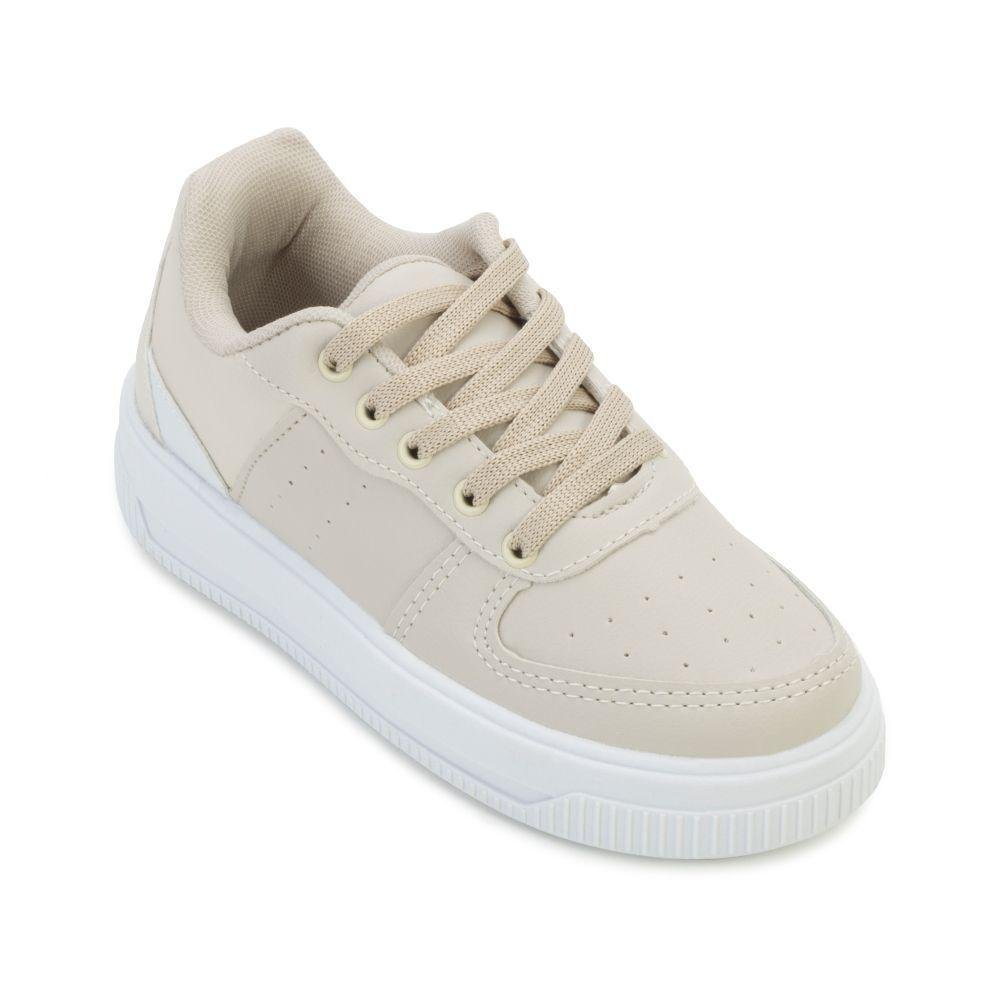 Tênis Juvenil Slink SK23-30002 Bege 1