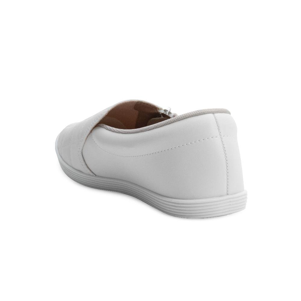Slip On Beira Rio BR24-42051 Feminino 1414 Branco 5