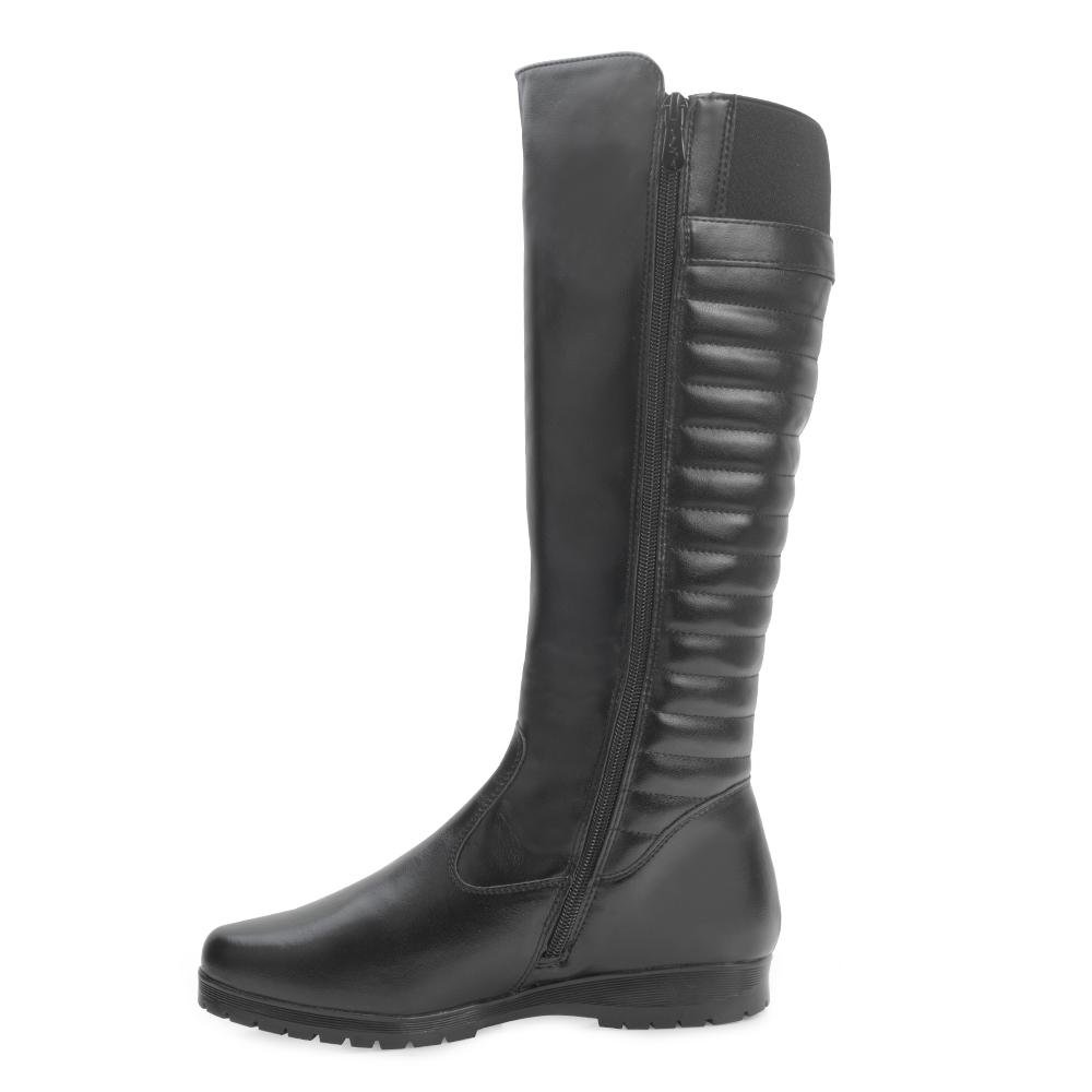 Bota Cano Alto Moon MC24-71125 Preto 3