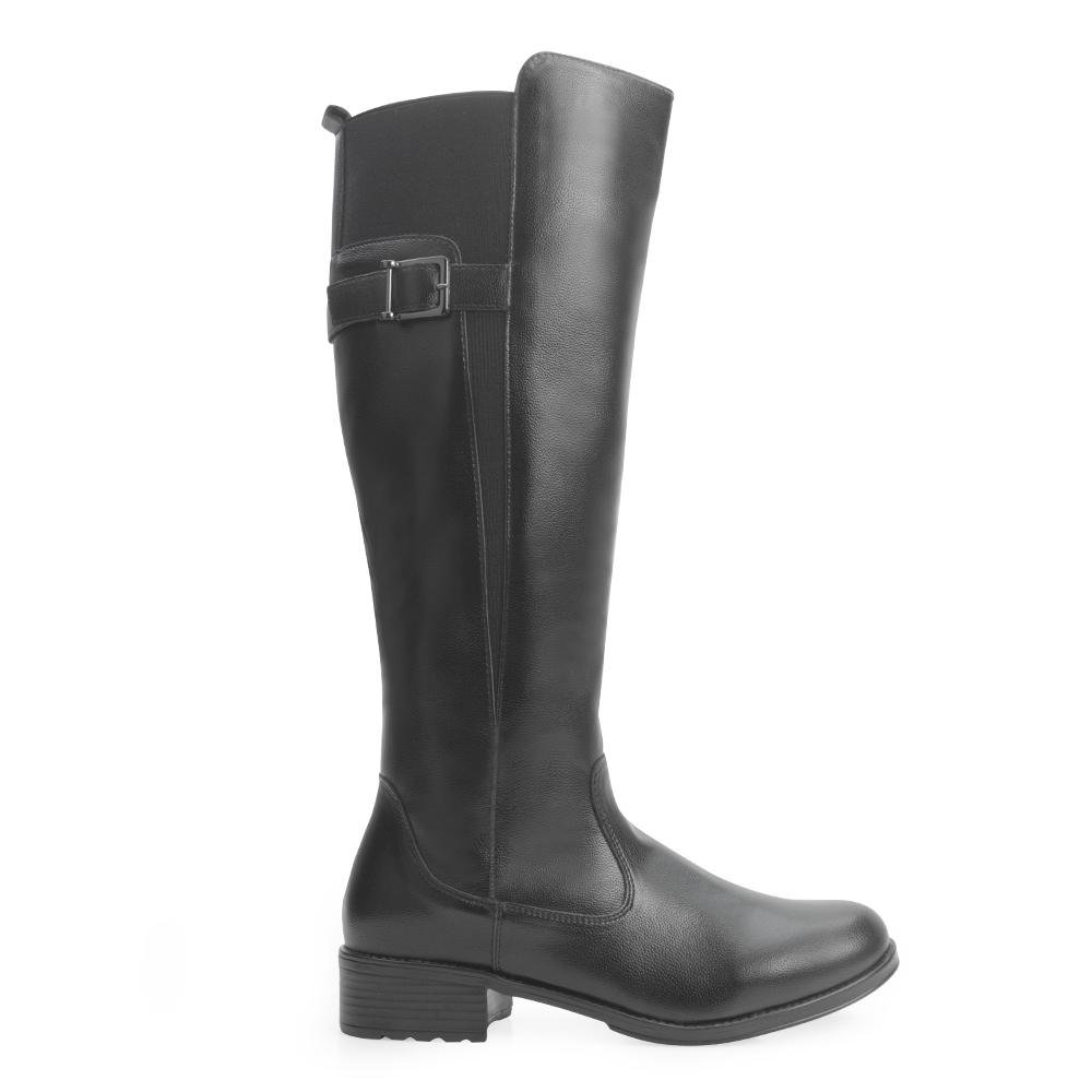 Bota Cano Alto  Moon MC24-72114 Preto 2