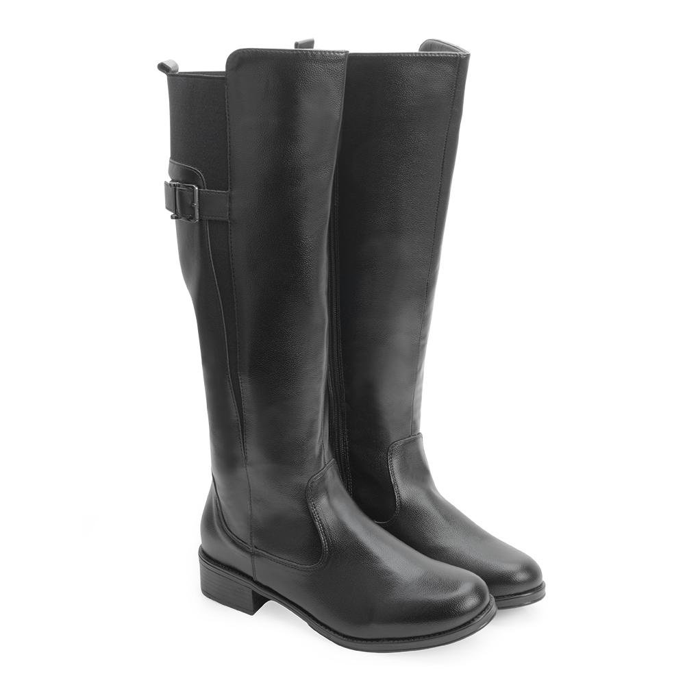 Bota Cano Alto  Moon MC24-72114 Preto 5