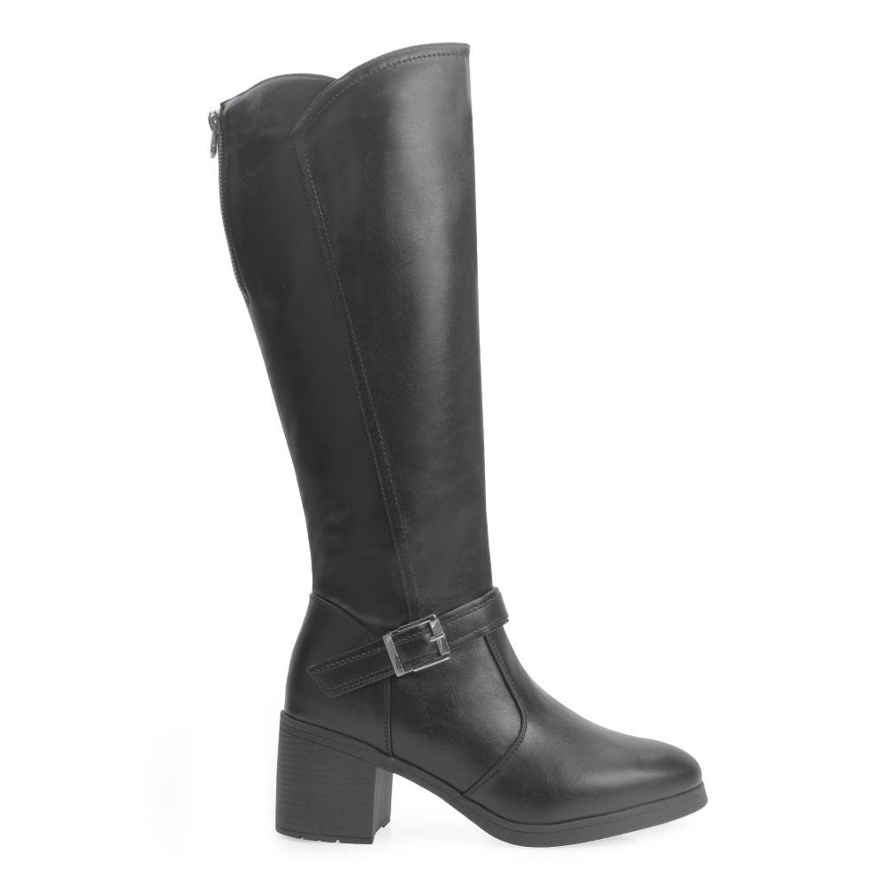 Bota Cano Alto Moon MC24-73205 Preto 2