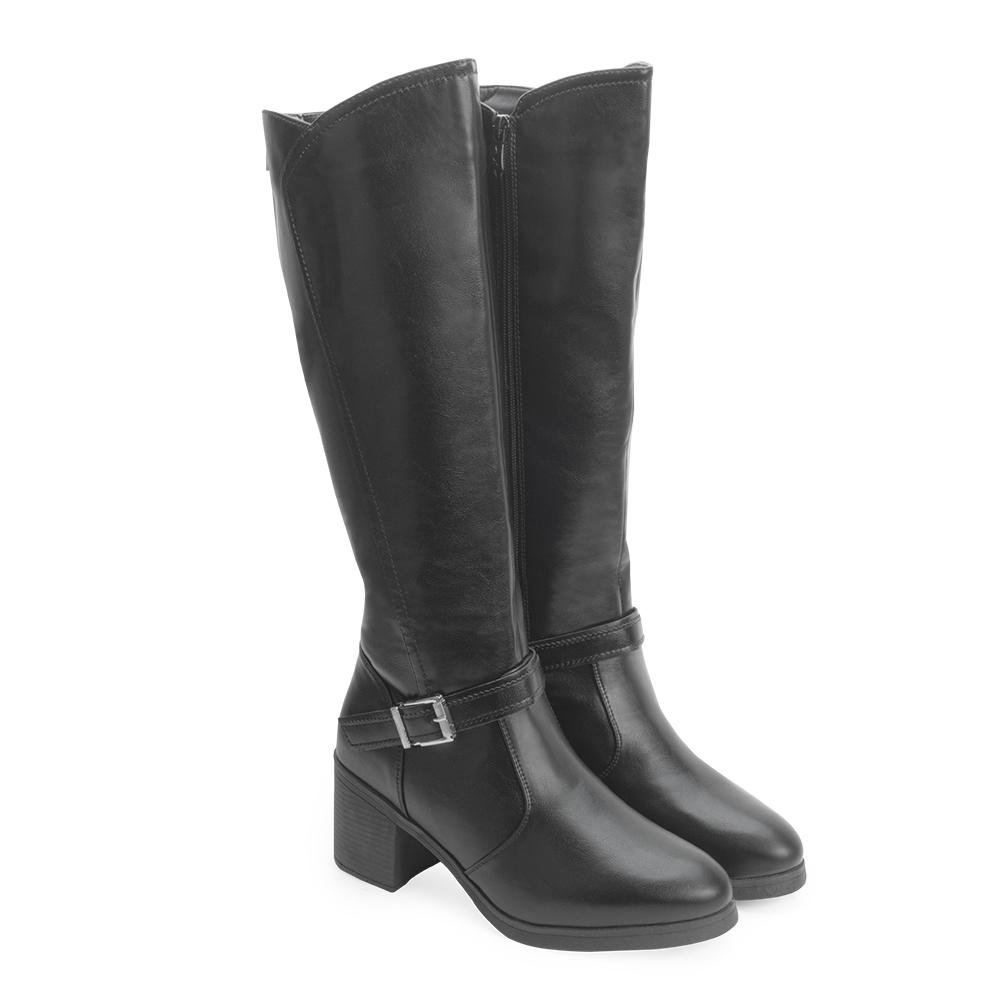 Bota Cano Alto Moon MC24-73205 Preto 5