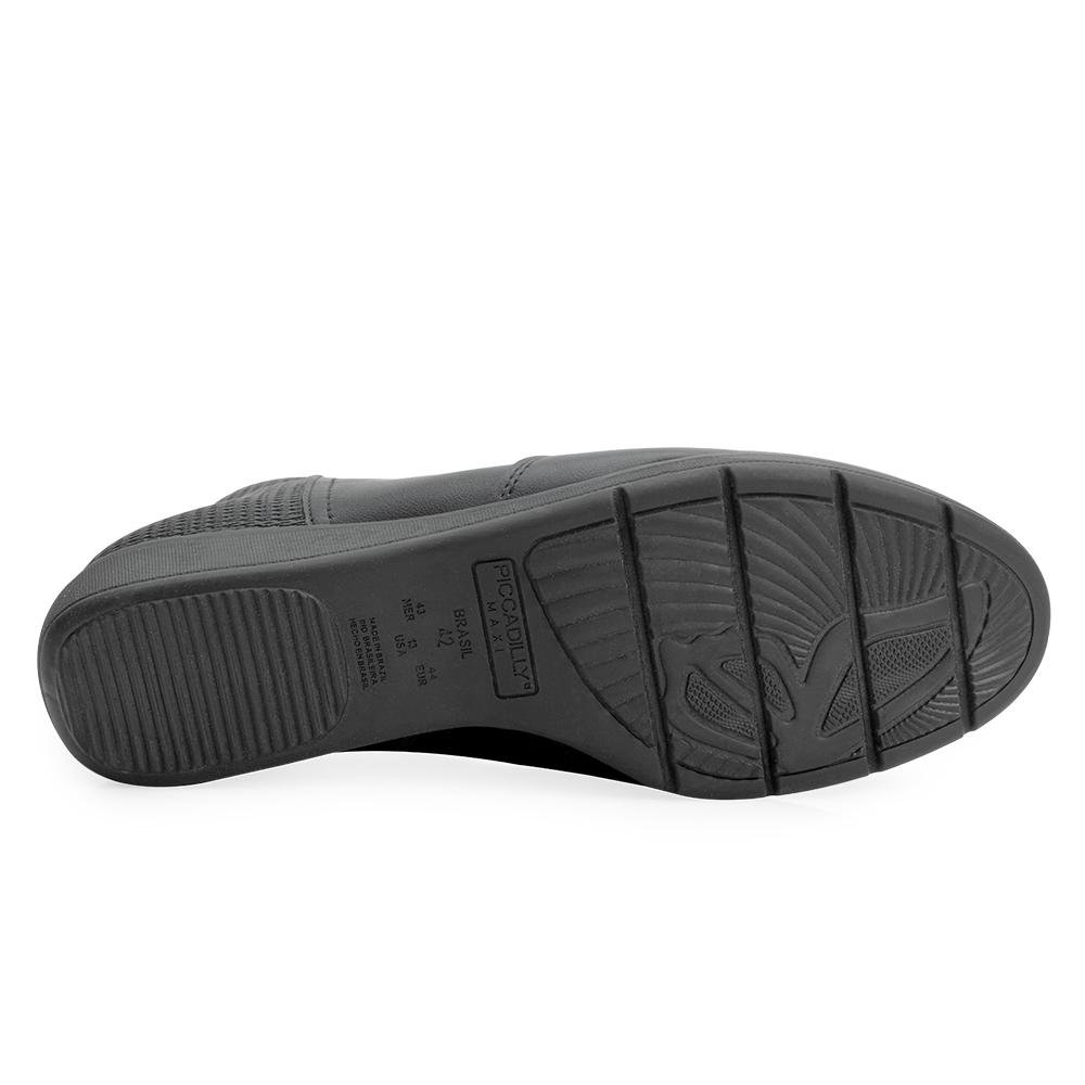 Bota Cano Curto Piccadilly PD24-11711 Preto 4