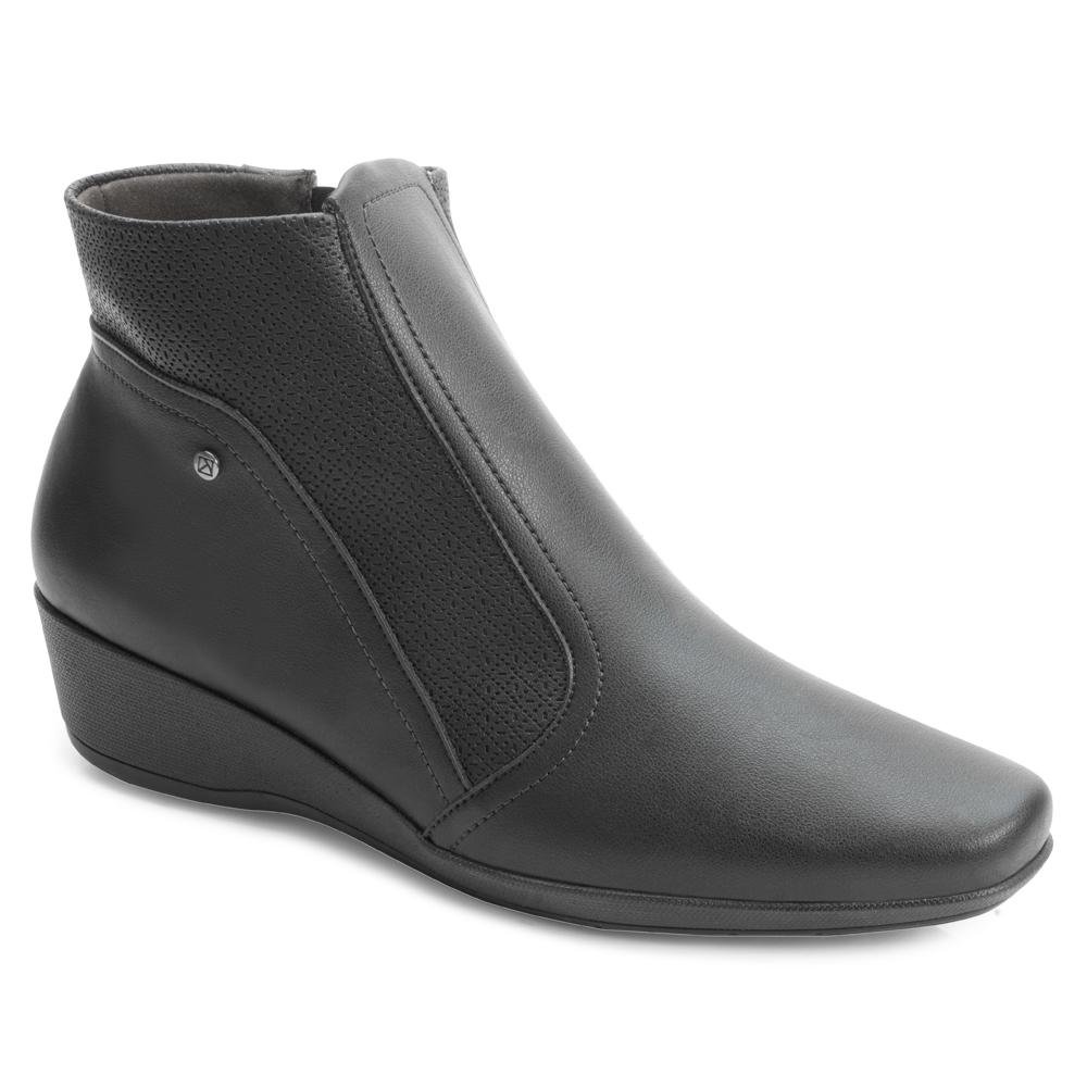 Bota Cano Curto Piccadilly PD24-14321 Preto 1