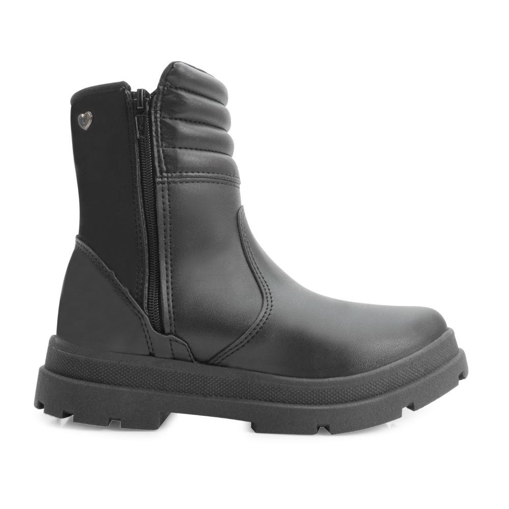 Bota Cano Médio Kidy KD24-36300 Preto 2