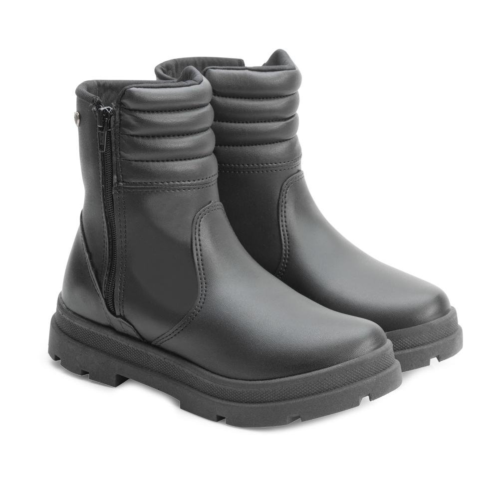 Bota Cano Médio Kidy KD24-36300 Preto 5
