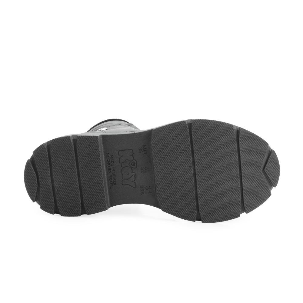 Bota Coturno Kidy KD24-36300 Preto 4