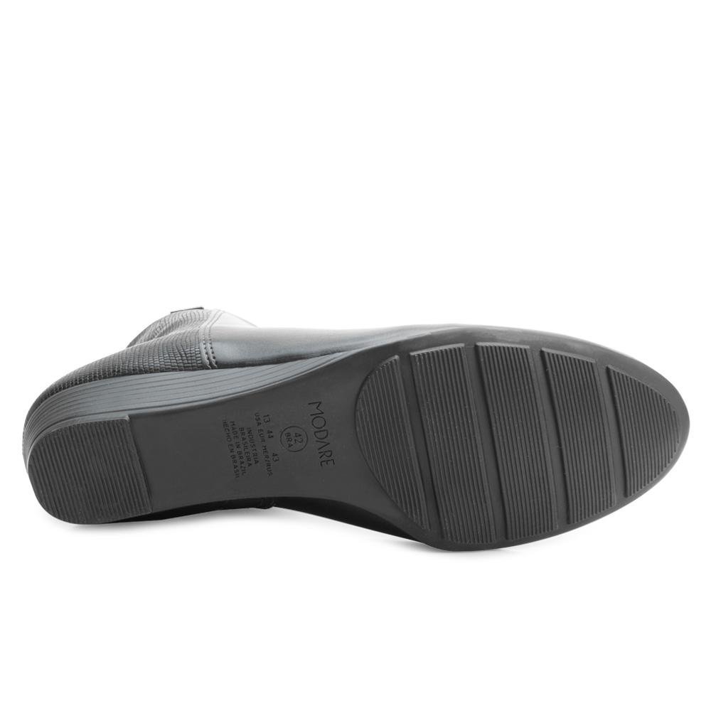 Bota Cano Curto Modare MD24-70761 Preto 4