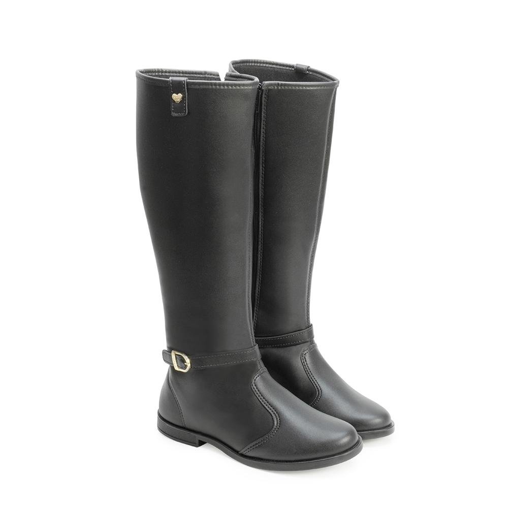 Bota Cano Alto Molekinha MK24-21811 Preto 5