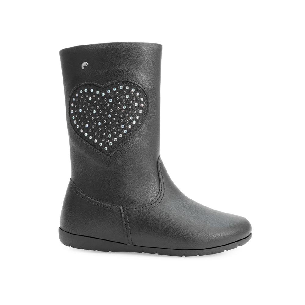 Bota Cano Médio Jujuba Pampili PP24-36714 Preto 2