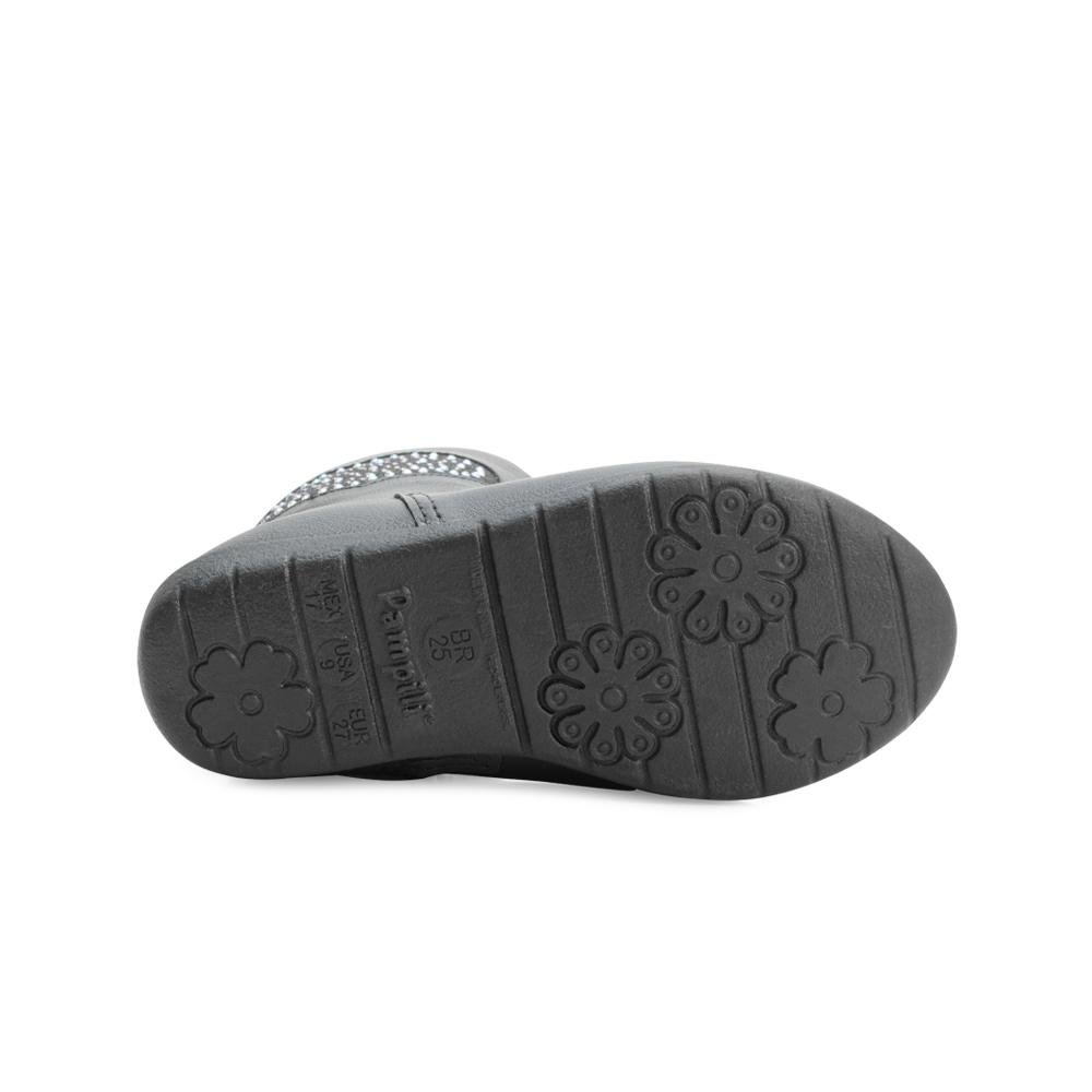 Bota Cano Médio Jujuba Pampili PP24-36714 Preto 4