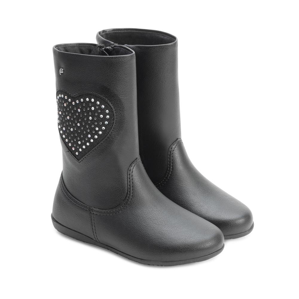 Bota Cano Médio Jujuba Pampili PP24-36714 Preto 5