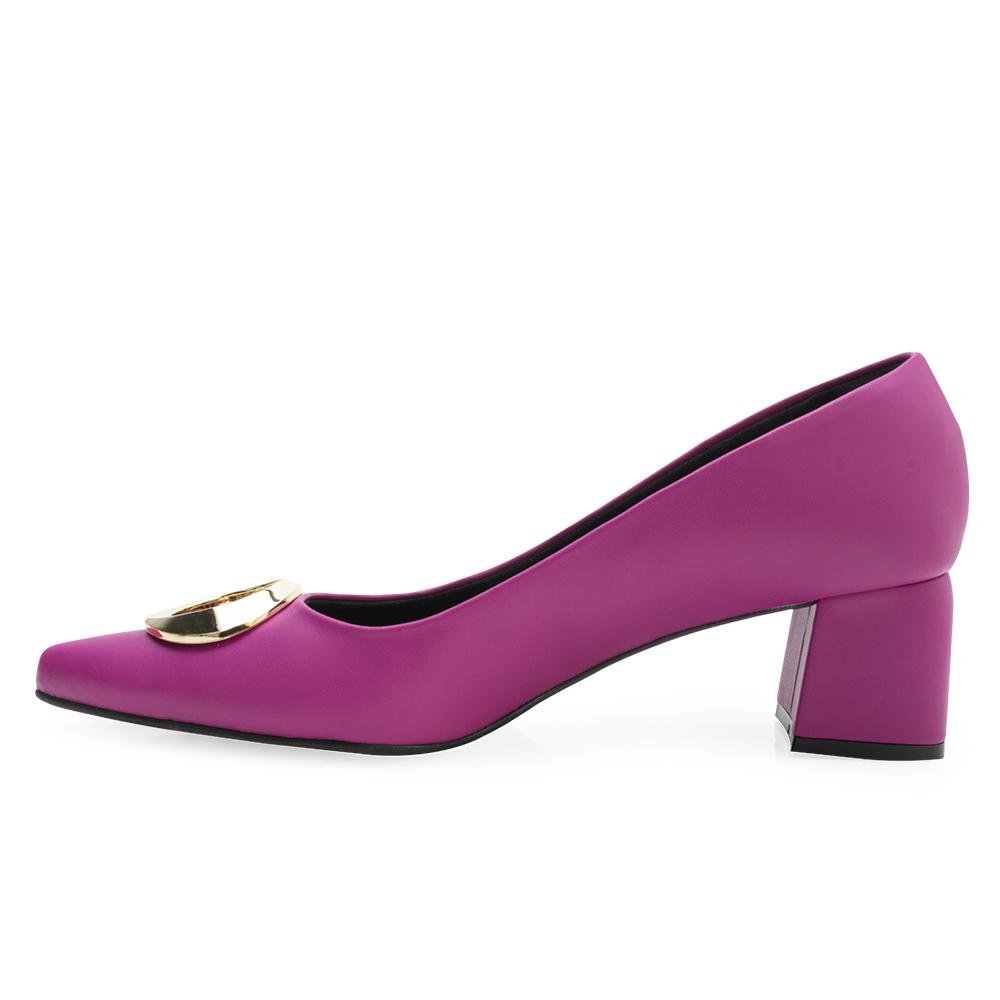 Sapato Scarpin Giovana Pash GP24-50101NP Roxo 3