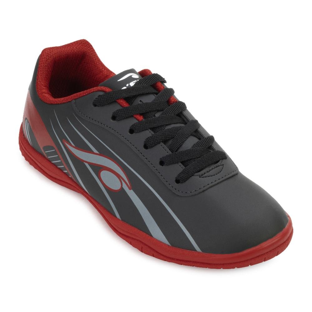 Chuteira Futsal Infantil D´Six DX24-6201 Preto 1