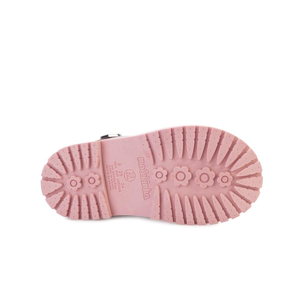 Bota Coturno Molekinha MK24-21265 Rosa 4