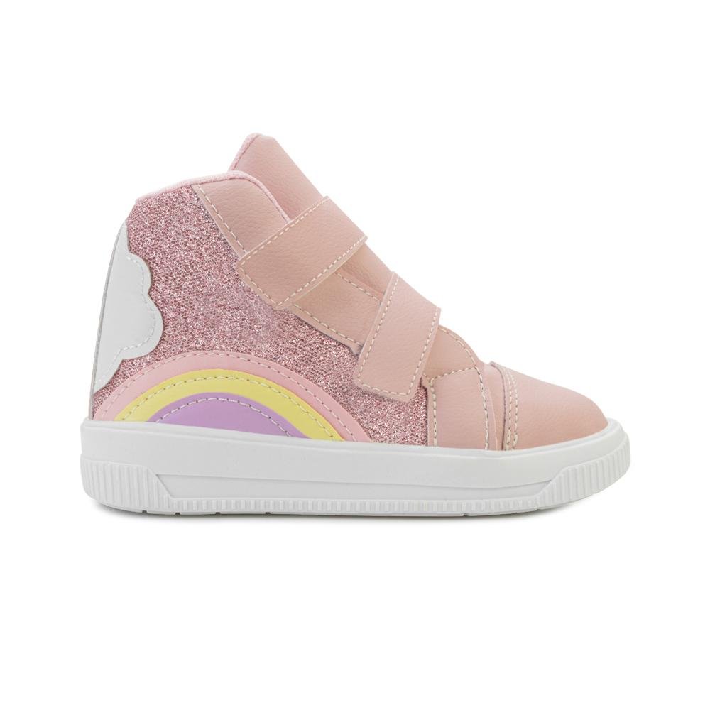 Tênis Botinha Slink Infantil SK24-B5045/24 Rosa 2