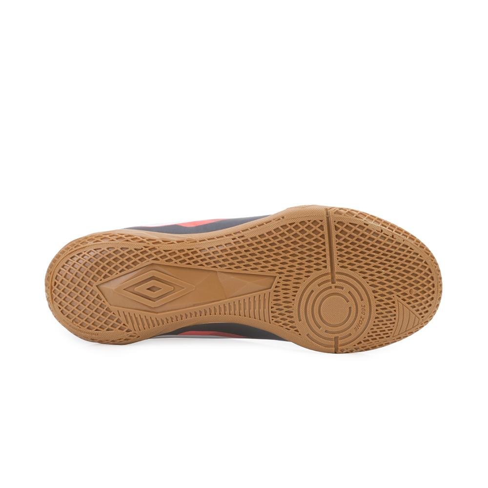 Chuteira Futsal Umbro Action Juvenil UM24 Preto/Vermelho 4