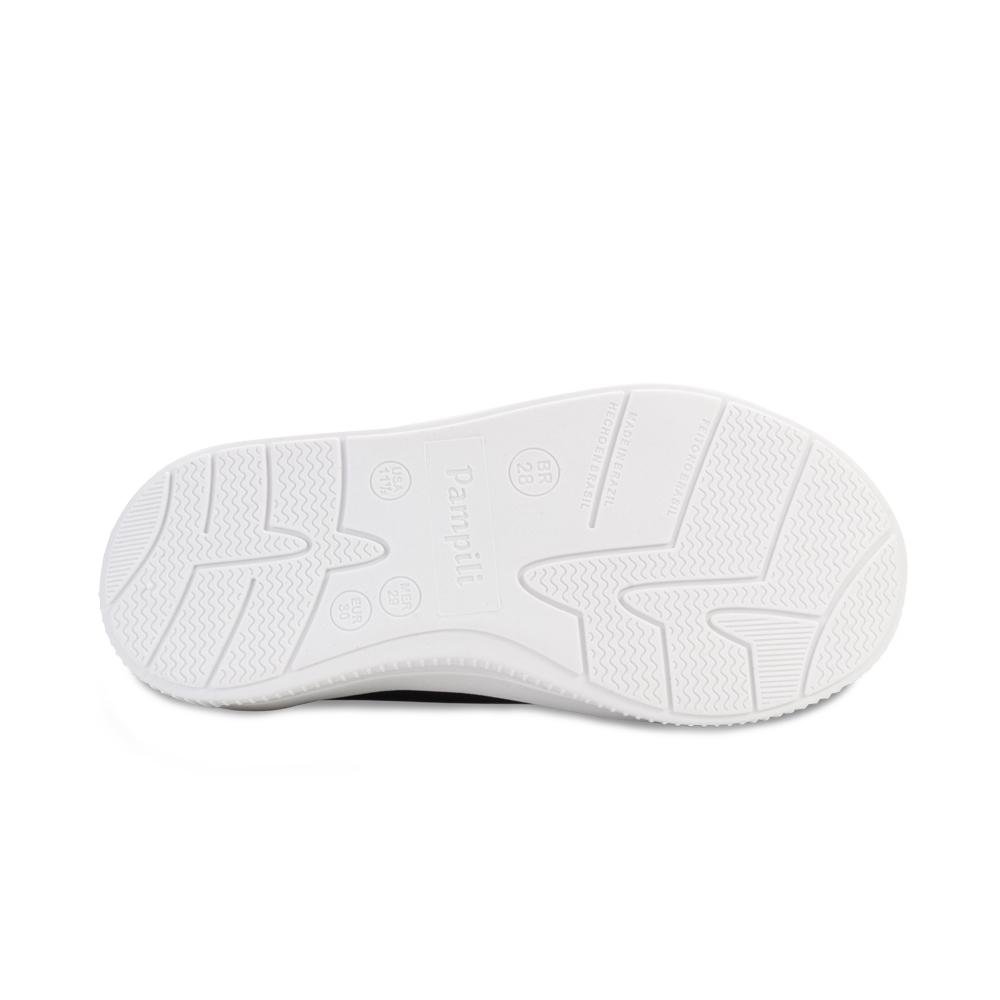 Tênis Slip On Pampili Infantil PP24-73801 Preto/Branco 4