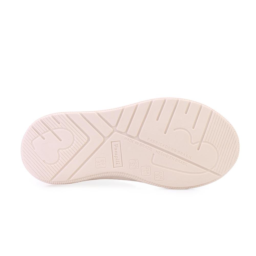Tênis Pampili Infantil PP24-73603 Bege/Rosa 4