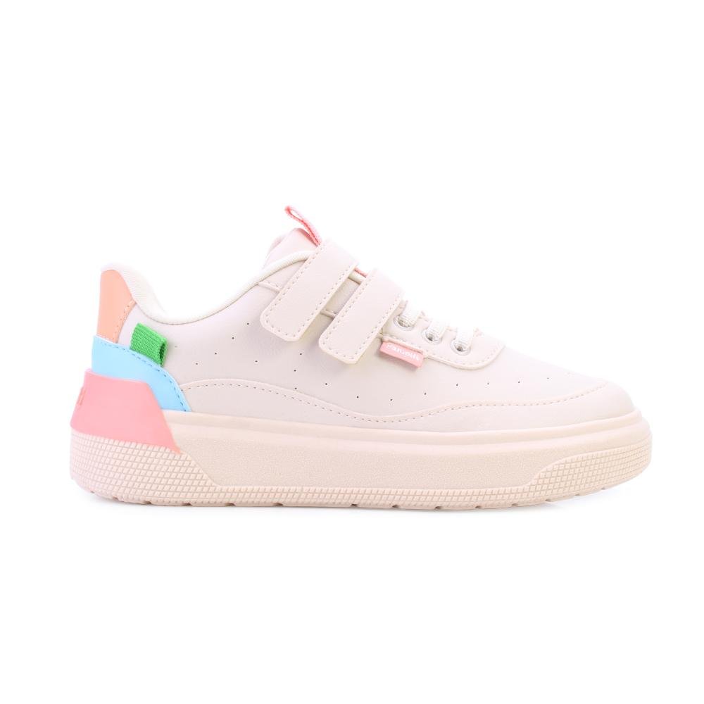 Tênis Pampili Infantil PP24-73603 Bege/Rosa 2