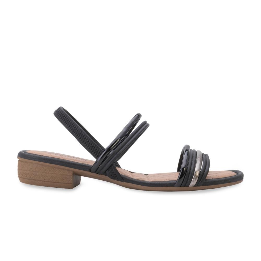 Sandália Mississipi MS24-MB982 Preto/Marrom 2