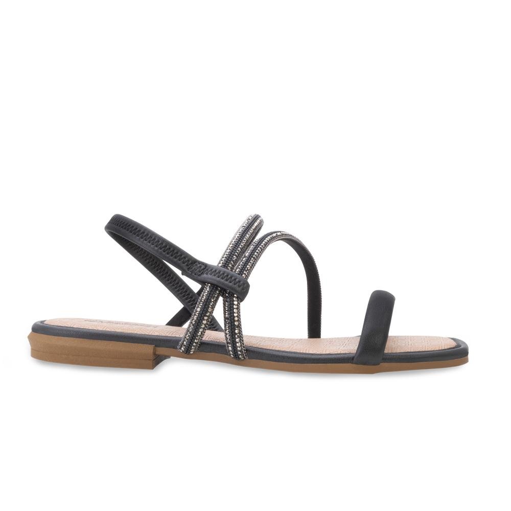 Sandália Mississipi MS24-MB752 Preto/Bege 2