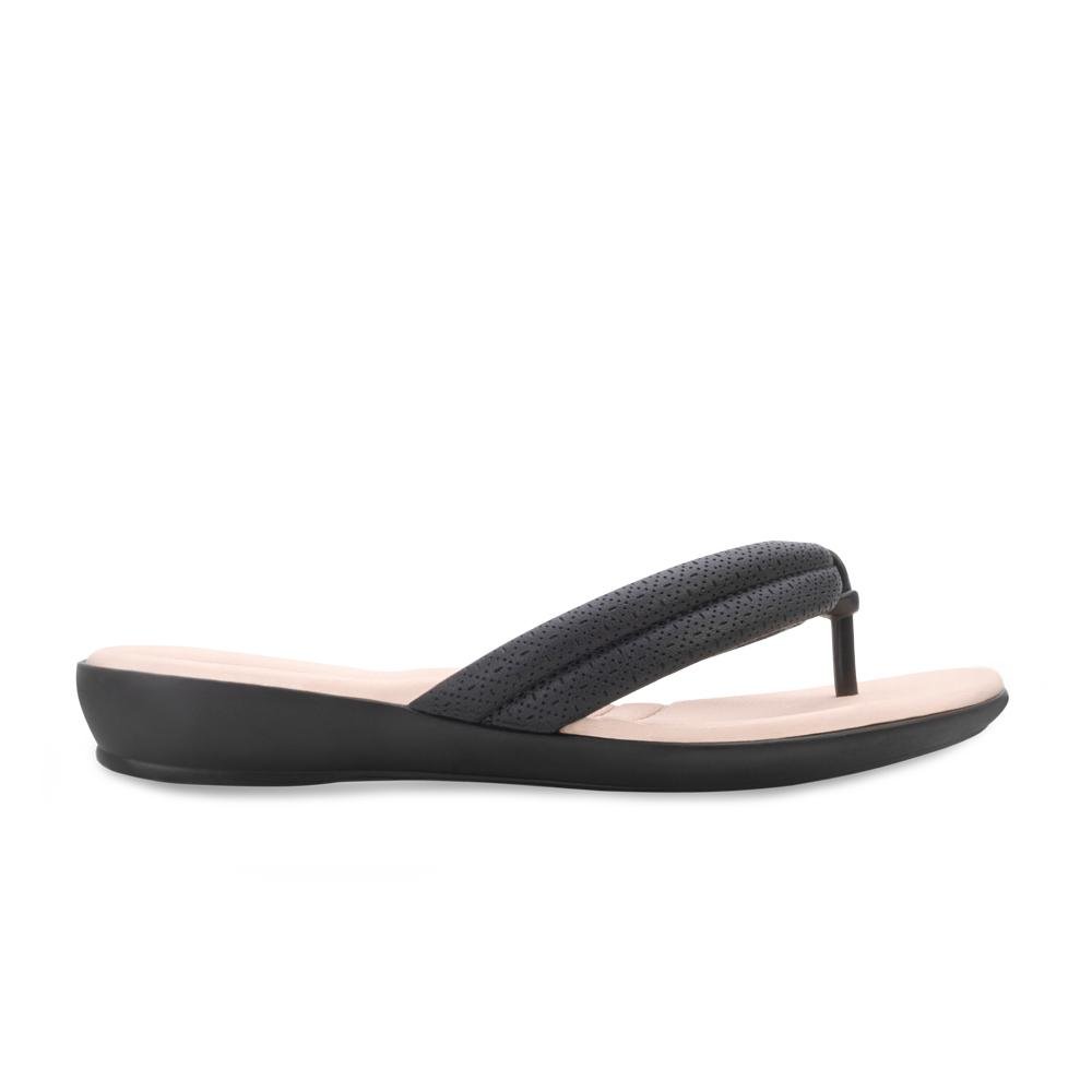 Chinelo Piccadilly PD24-50032 Preto/Bege 2