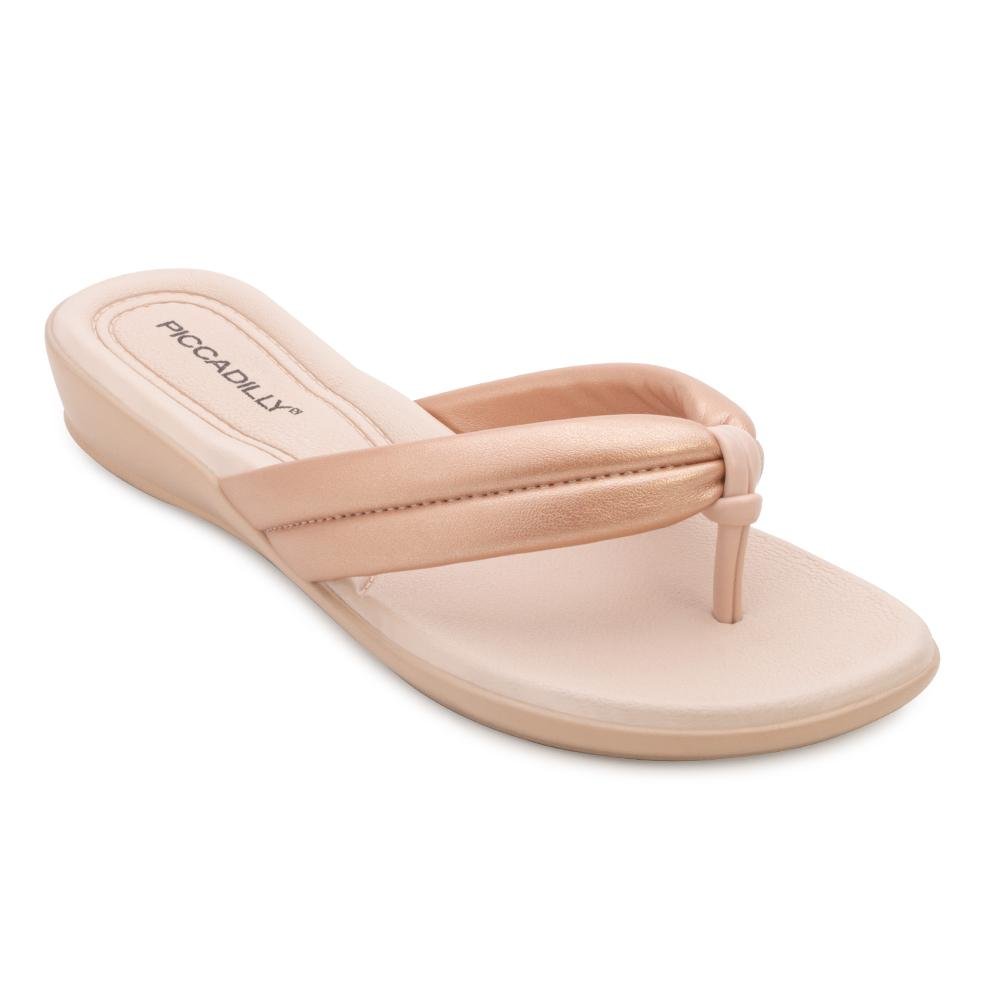 Chinelo Piccadilly PD24-50032 Dourado 1