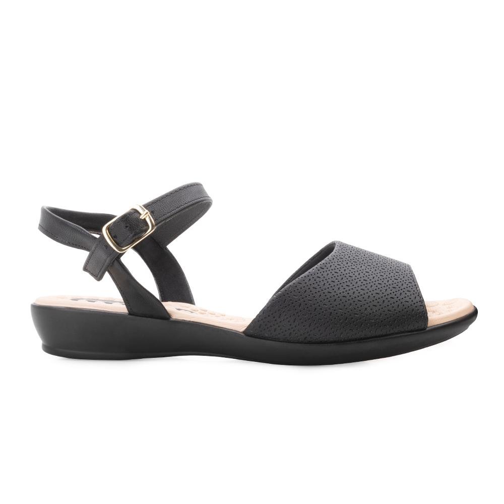 Sandália Piccadilly PD24-50034 Preto/Bege 2