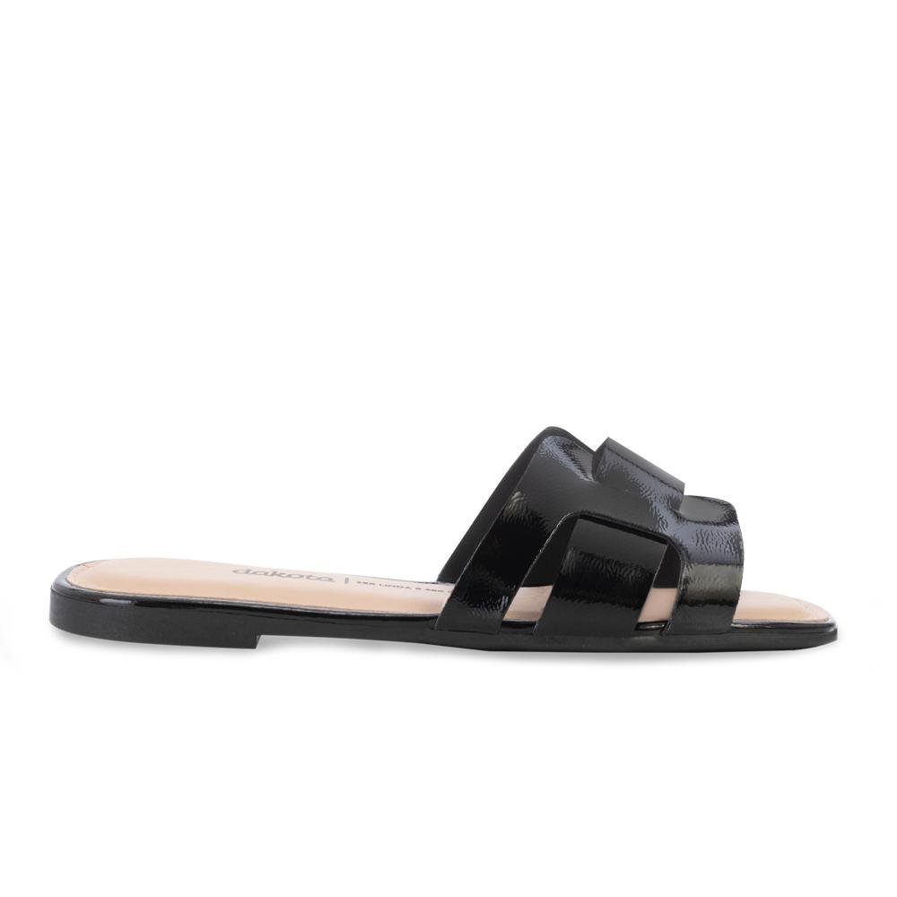 Chinelo Slide Dakota DT24-Y8041 VZ Preto/Bege 2