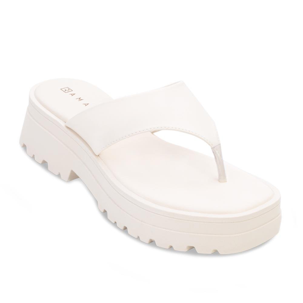 Sandália Plataforma Ramarim RM24-23382 Branco 1