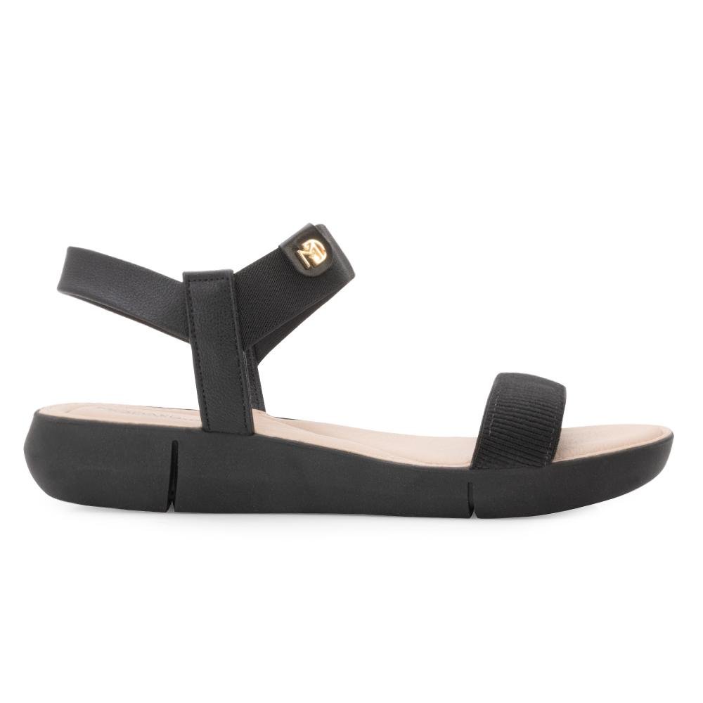 Sandália Modare MD24-71991 Preto/Bege 2