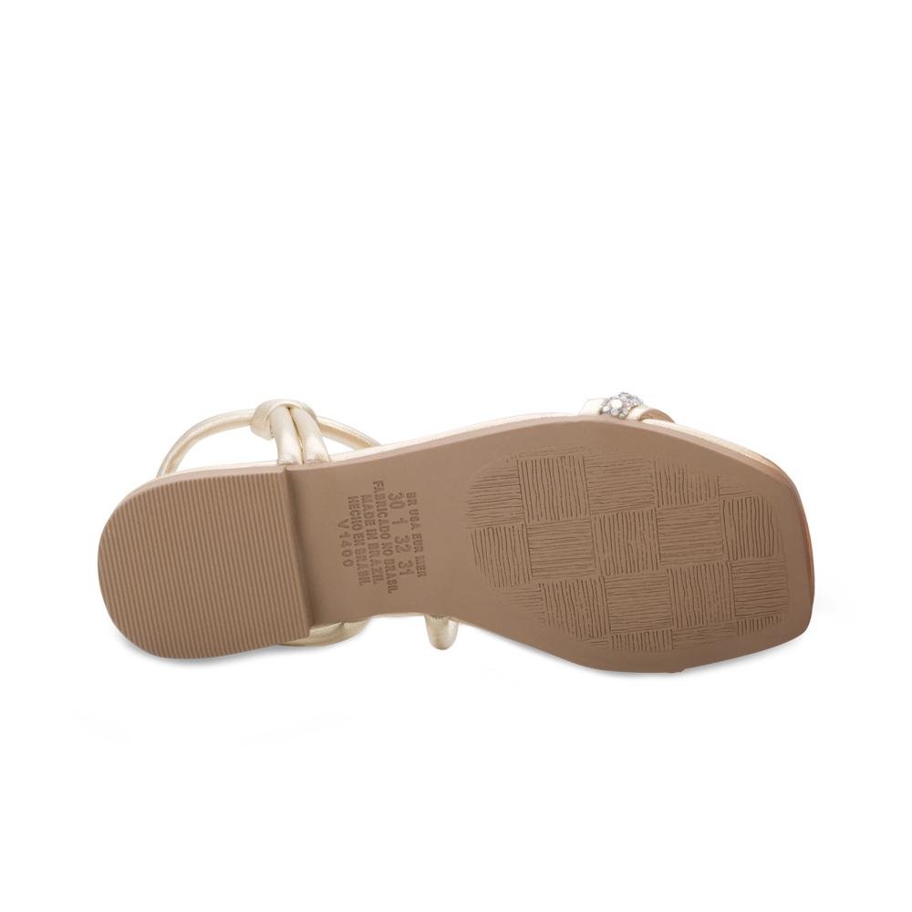 Sandália Pink Cats Infantil PC24-V4812 Dourado 4