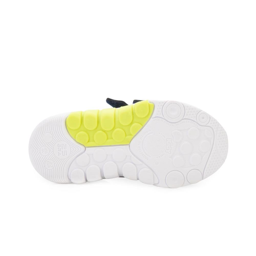 Tênis Kidy Mais Infantil KD24-16802 Azul/Amarelo 4