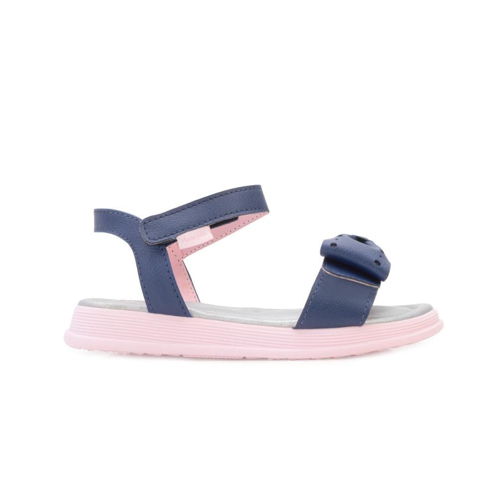 Sandália Pampili Infantil PP24-70200 Azul/Rosa 2