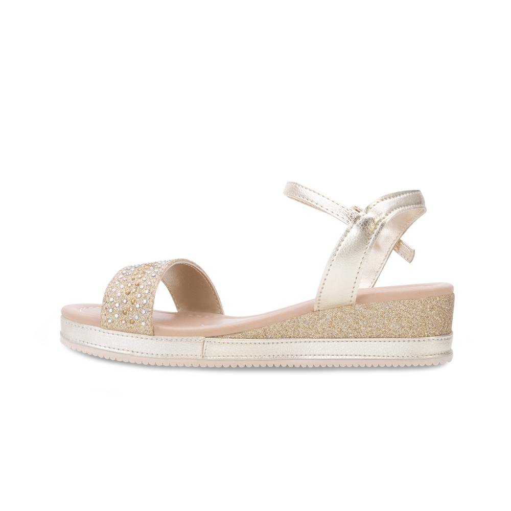 Sandália Pampili Infantil PP24-73300 Dourado 3