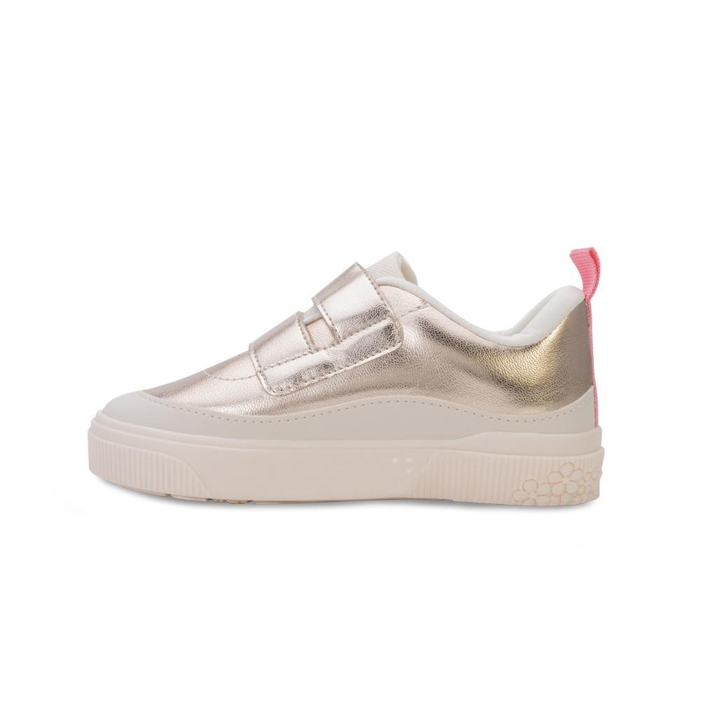 Tênis Pampili Infantil PP24-72101 Dourado/Bege 3
