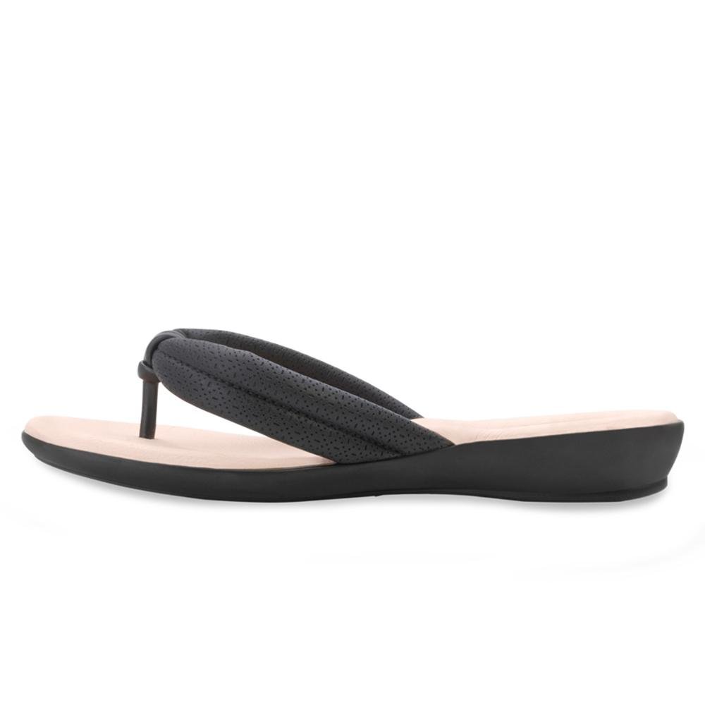 Chinelo Piccadilly PD24-50032 Preto/Bege 3