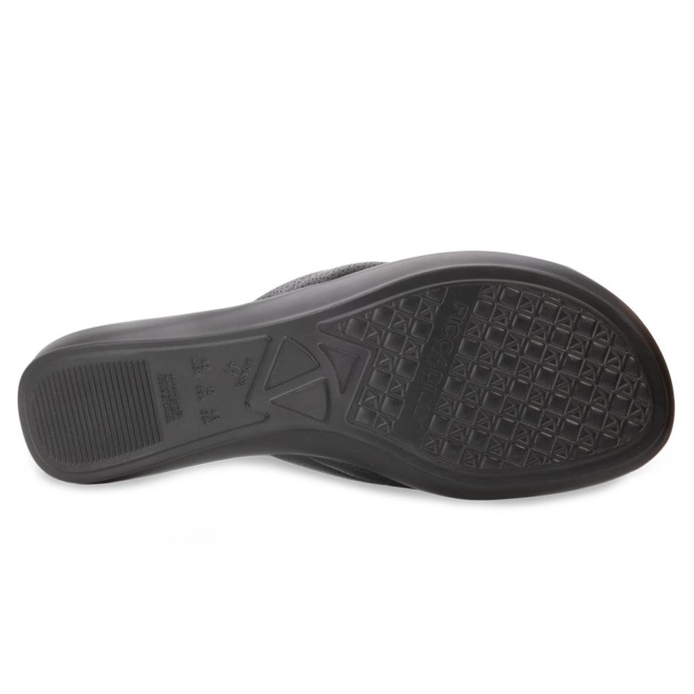 Chinelo Piccadilly PD24-50032 Preto/Bege 4