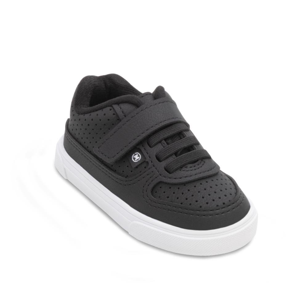 Tênis Casual Molekinho MK24-21331 Preto/Branco 1
