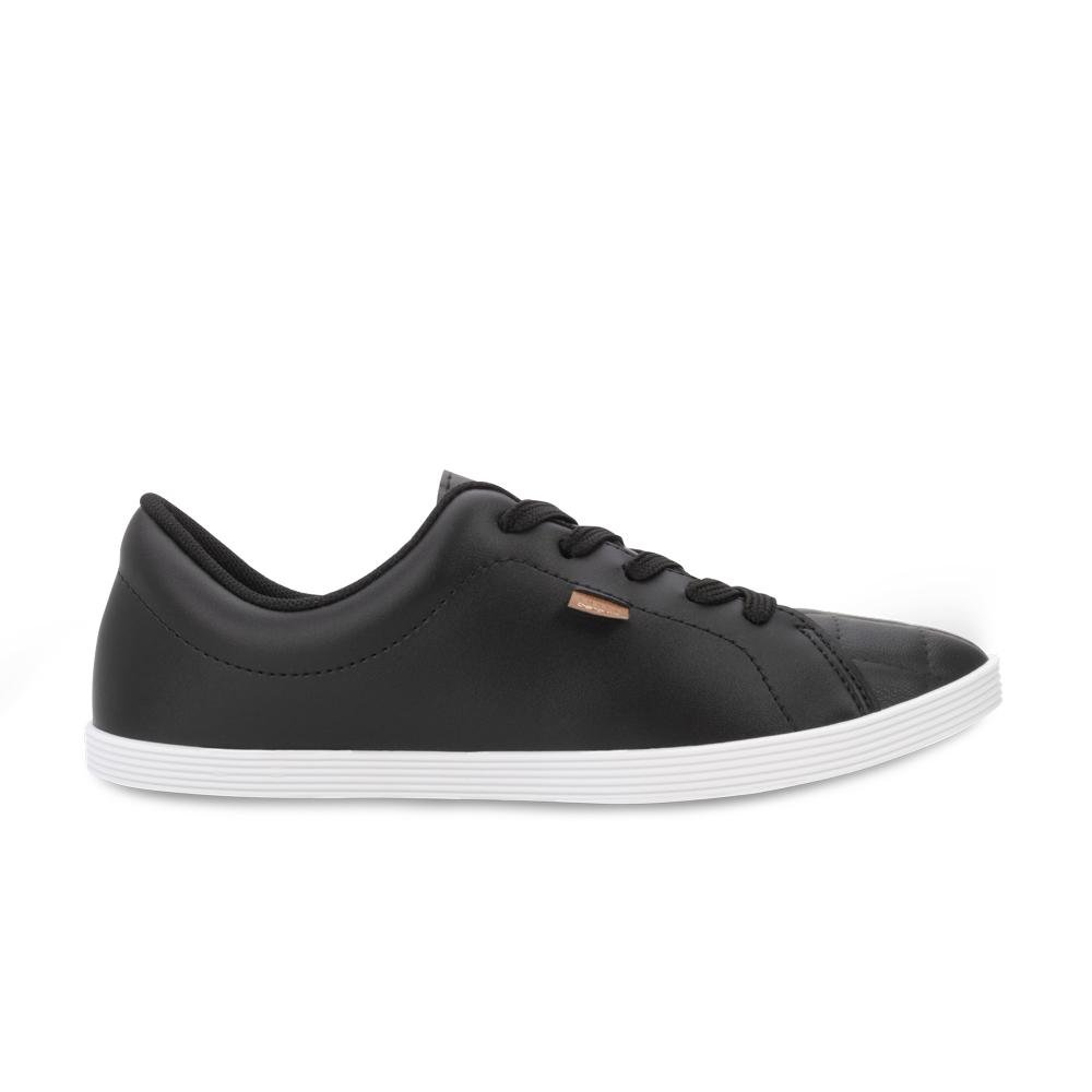 Tênis Casual Beira Rio BR24-42051 Preto/Branco 2