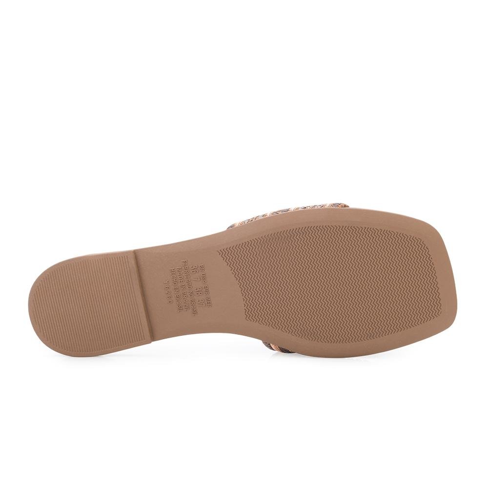 Chinelo Slide Dakota DT24-Y8382 Marrom 4