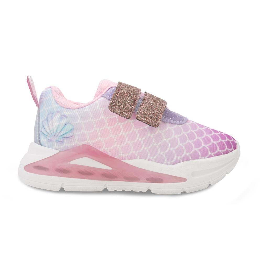 Tênis LED Mini Pé Infantil MP24-MP2413 Rosa 2