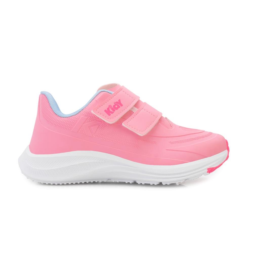 Tênis Kidy Super Conforto Infantil KD24-43810 Rosa/Azul 2