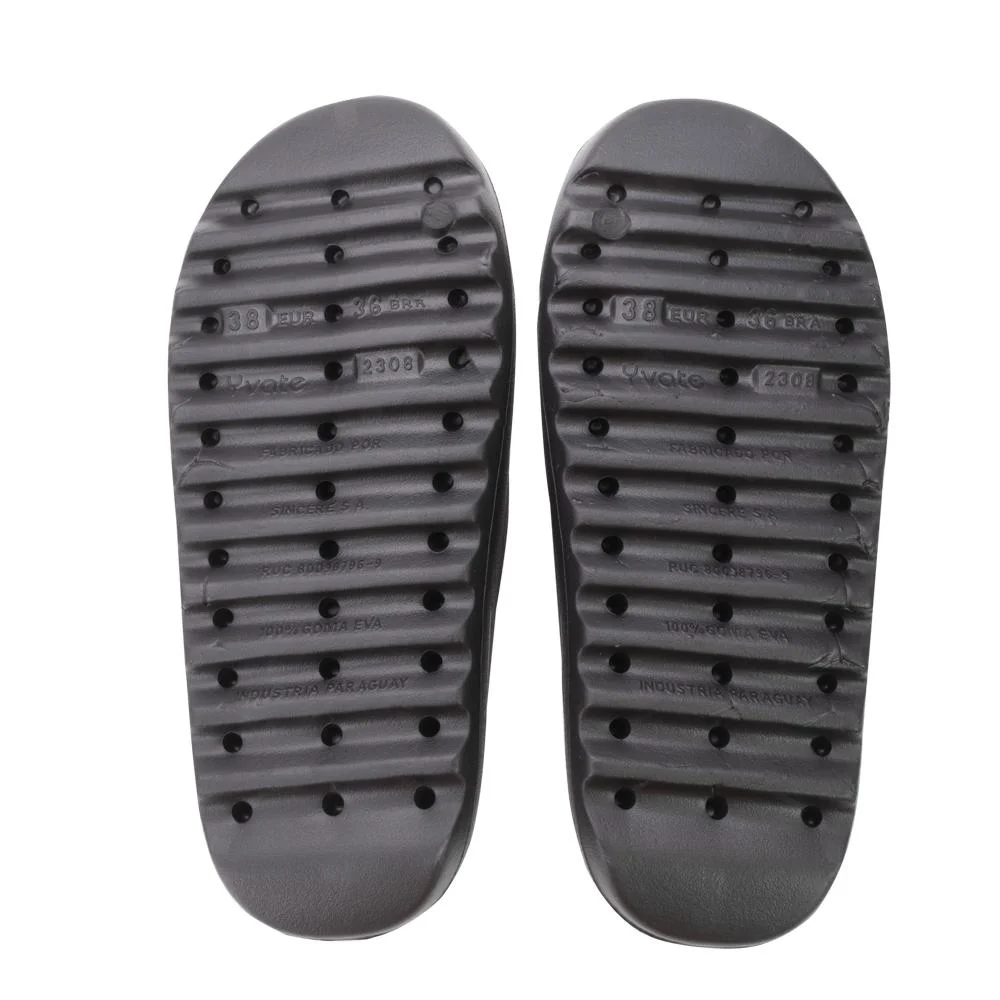 Chinelo Slide Yvate YT24-2308 Preto 4