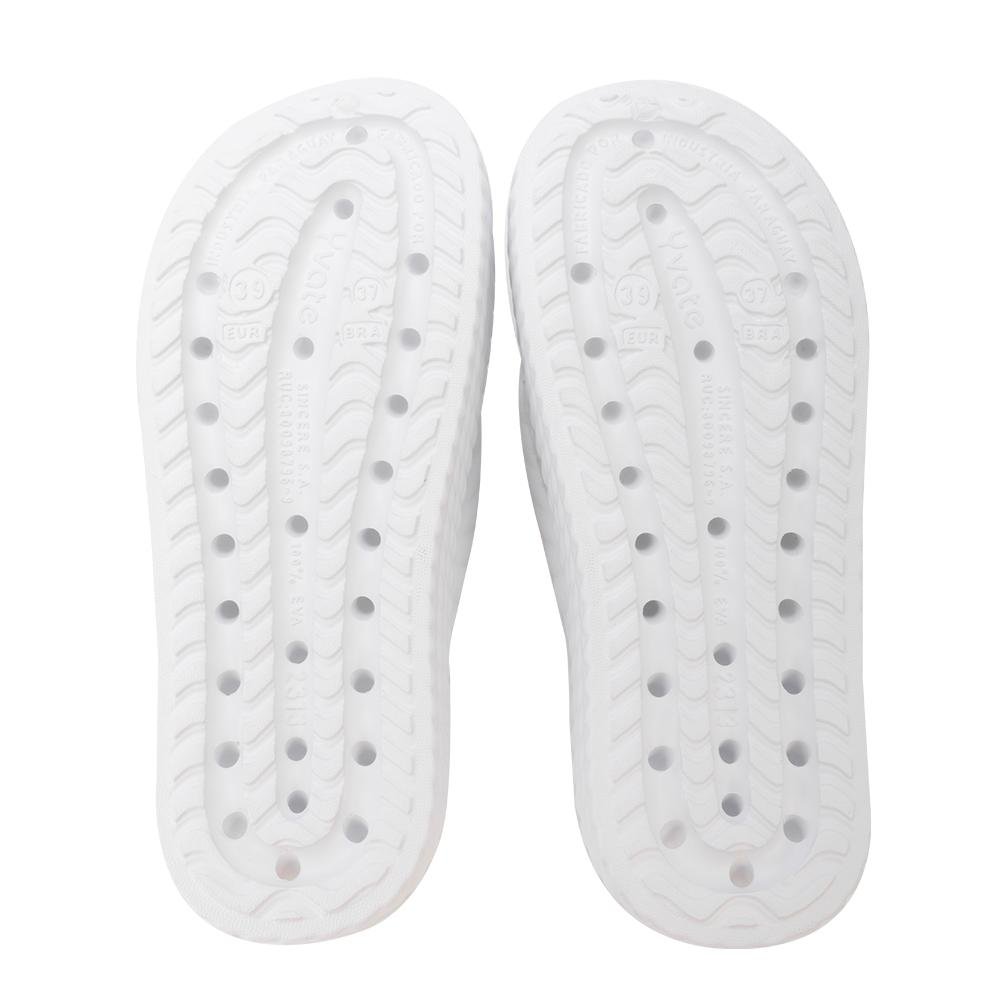 Chinelo Dedo Nuvem Yvate YT24-2313 Branco 4